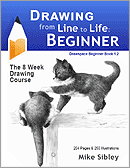 Drawing from Line to Life: Beginners 8-week self-directed drawing course by Mike Sibley
