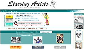 Starving Artists website