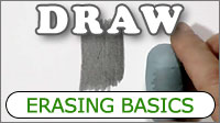 Erasing Basics - the different types of eraser.  Which erasers to use, which to avoid, and why