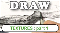 Pratical ways to create textures in drawing
