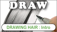 An introduction to drawing realistic hair