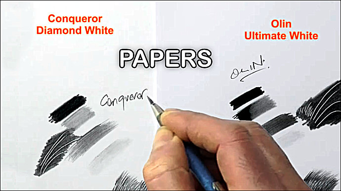 Advice: Olin paper vs Conqueror Diamond White