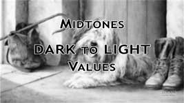 Dark to Light mid-values explained with the 