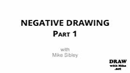 Introduction to negative drawing