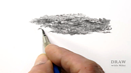 Demonstration: drawing rough ground using only imagination