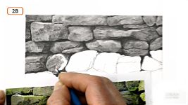 Three-dimensional sculpting with scribble