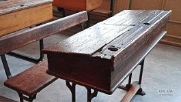 Analysing an old school desk