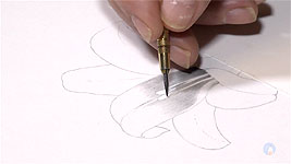 Using hard grades over soft to smooth the result of your pencil shading