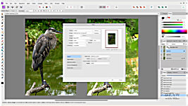 Storing and printing reference images
