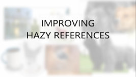 Improving hazy, out-of-focus photographs