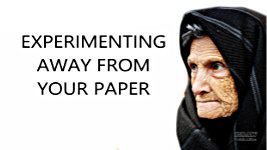 Protecting your drawing paper by not experimenting on it