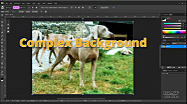 Removing complex backgrounds from photos