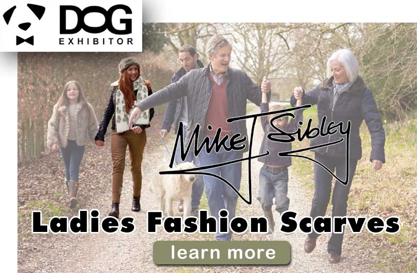 Mike Sibley Ladies Fashion Scarves by DogExhibitor.com