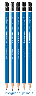 Staedtler 100 Lumograph Graphite Pencils