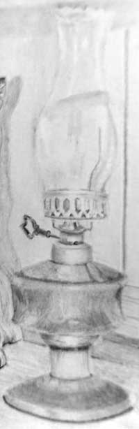 Oil lamp by Maurizio