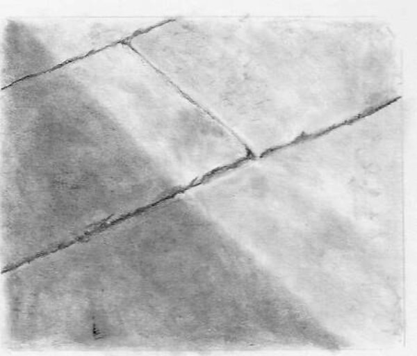 Week 1, Exercise 3: old stone floor pencil drawing