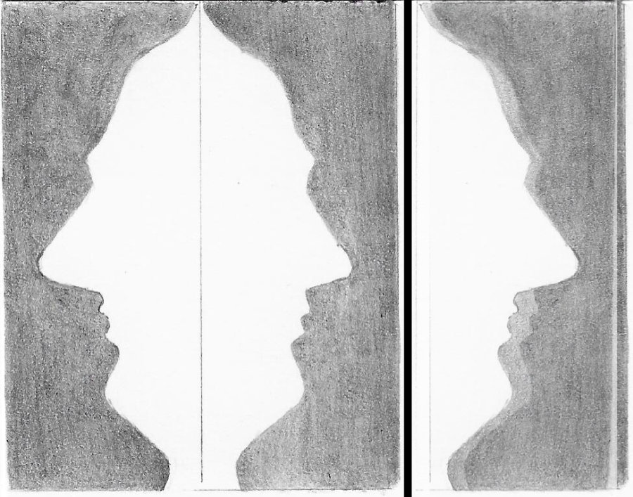 drawing negative space